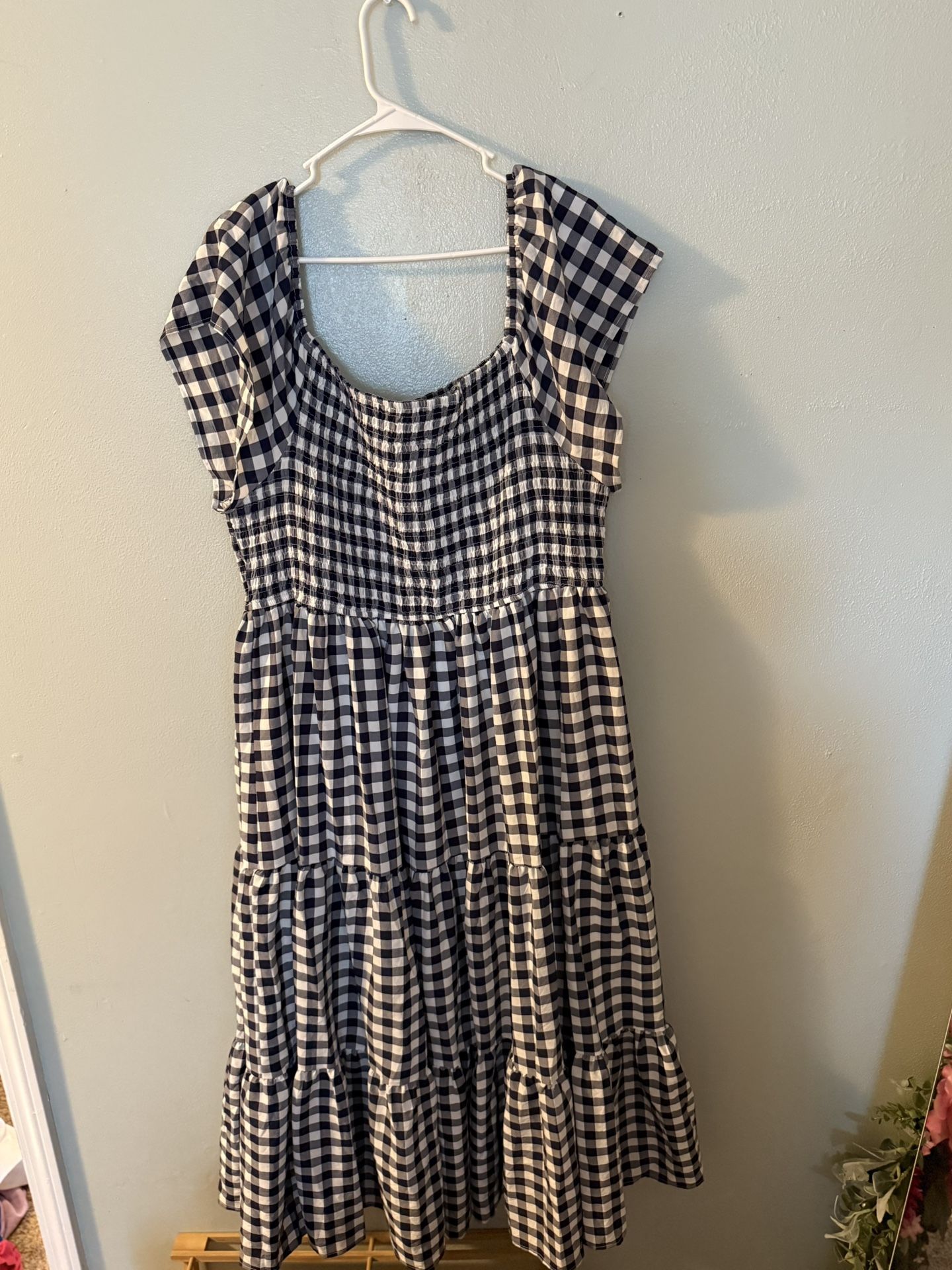 New 2xl Smocked Maxi