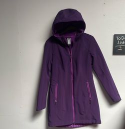 Ladies S/P Champion Purple Ski Jacket with Hood
