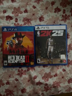 Red Dead Redemption 2 and NBA 2k25