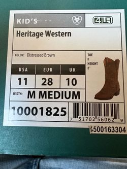 Kids Ariat boots