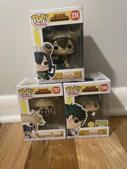 3 MHA Figurines
