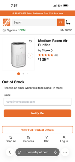 Air purifier in good condition