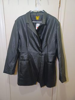 Vintage Daisy Leather Jacket