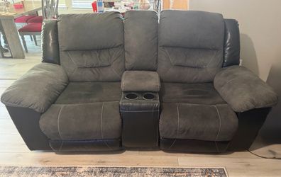 Ashley Reclining Sofa & Loveseat Set