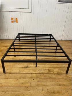 Queen size platform bed base