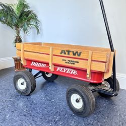 Vintage Radio Flyer ATW All Terrain Metal Wagon 