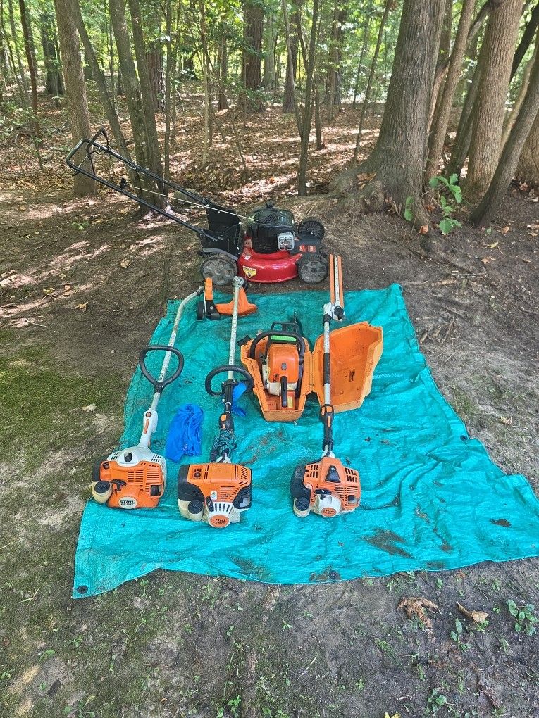 Landscape equipment