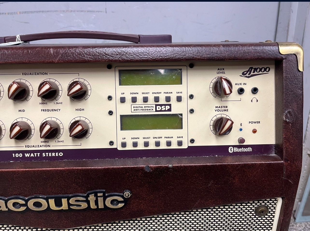 Amplificador Speaker Acoustic A1000 – Potencia y Calidad para tu Guitarra Acústica