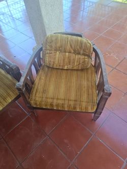 Vintage barrel chairs