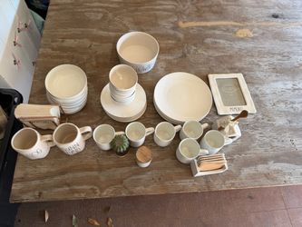 Rae Dunn Ceramic Dinnerware and Accessories Collection