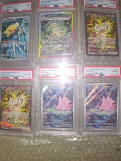 PSA Graded Pokémon Card Lot – 7 Cards