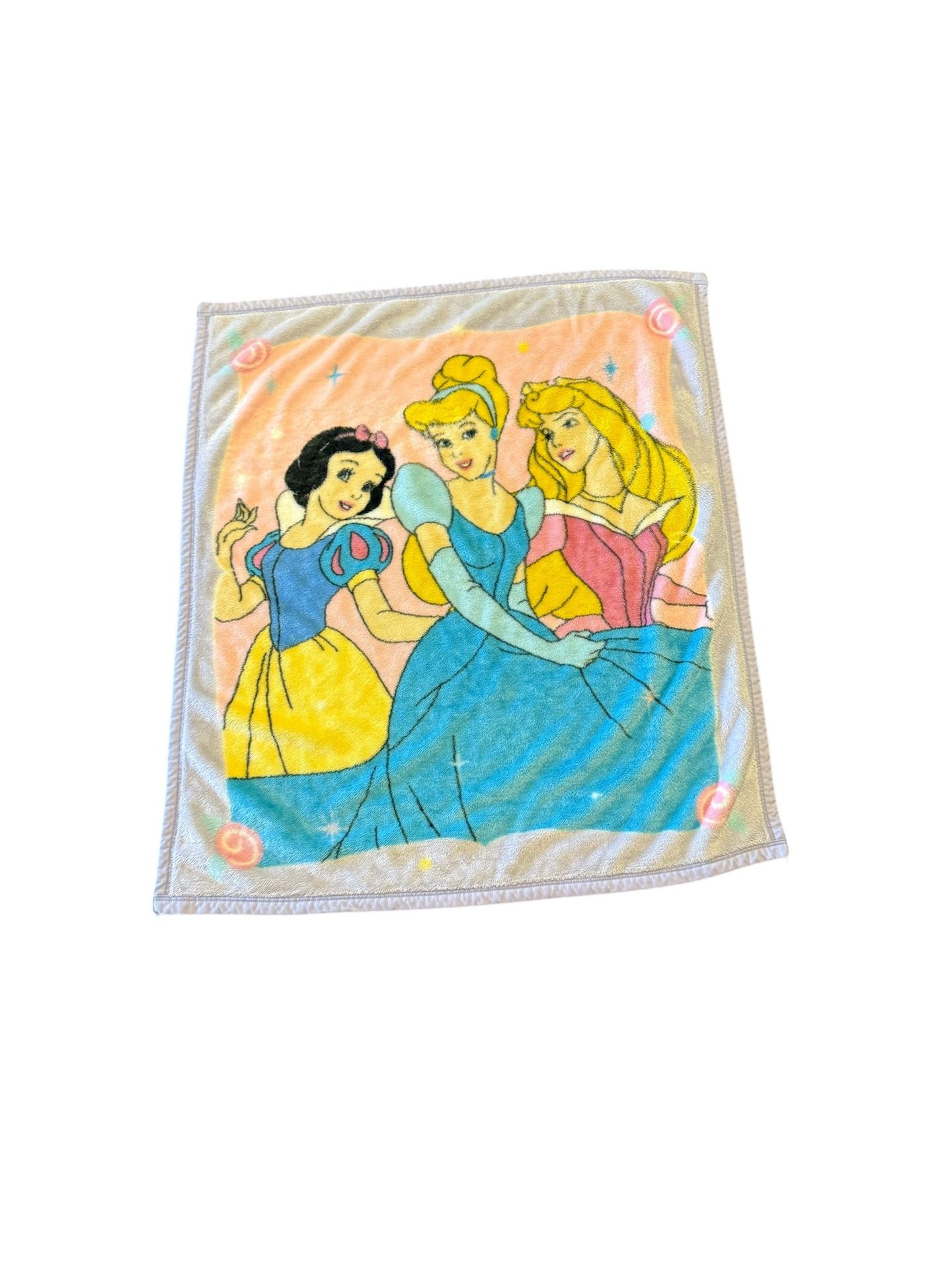 Disney Princess Aurora Snow White Cinderella Toddler Blanket
