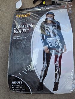 Bonafide Beauty And Sugar Skull Mask Costume