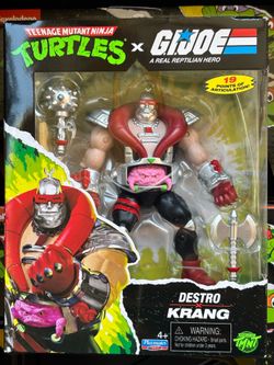 Tmnt x GI Joe Krang figure
