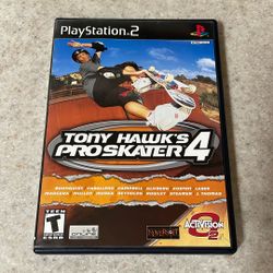 Tony Hawk’s Pro Skater 4 PS2