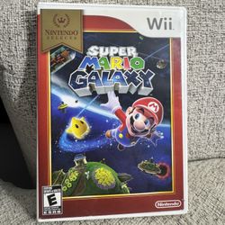 Super Mario Galaxy Nintendo Selects Wii Video Game Tested Complete CIB 2007