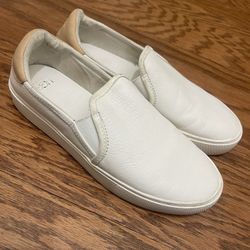 Uggs Women Cahlvan Slip On White Leather