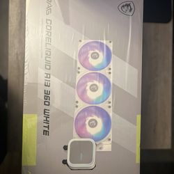 MSI - Mag CoreLiquid A13 360mm White (Brand New - Plastic Sealed)