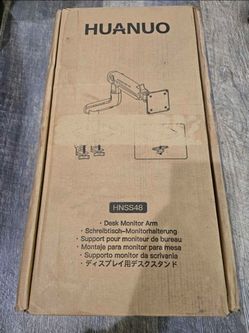 HUANUO Heavy Duty Gaming Monitor Mount for Ultrawide Screens up to 49", 40 lbs