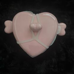 Pink Heart Pot 
