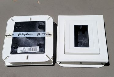 Ply Gem Siding Mounting Blocks $10 eachHi. Many have asked, but it is still available. If you'd like to pick it up, I'm on Lafayette Road in West Baby