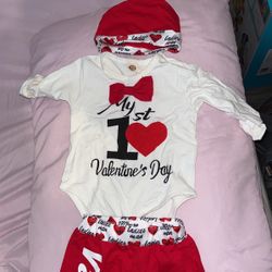 My 1st Valentines Infant