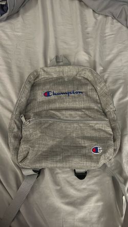 Gray champion mini backpack