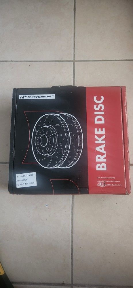 Rear Drilled Brake Rotors for Mercedes-Benz C43 AMG GLC300
