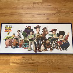 1999 Disney Pixar Toy Story 2 Poster Print Framed