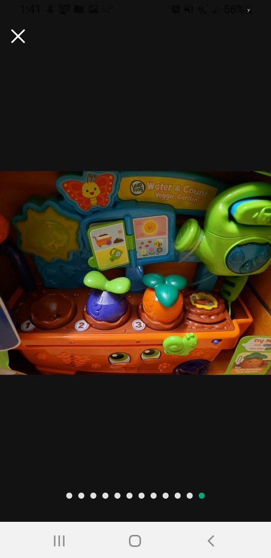 NEW! LeapFrog Water and Count Veggie Garden