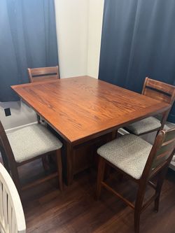 Table and chairs