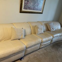 Beige Sofa 