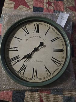 20" Rustic Wall Clock