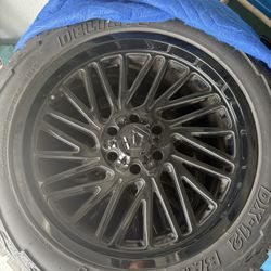 TIS Rims and Tires 22x12 on 33’s