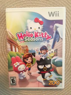 Nintendo Wii hello kitty seasons