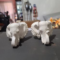 VINTAGE " ELEPHANT " CABINET/DRAWER KNOBS  (2)