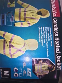 Makita winter jacket cordless