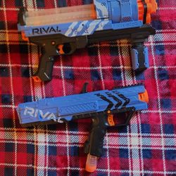 Nerf Rival Artemis XVII-3000 & Apollo Xv-700 Dart Guns BLUE