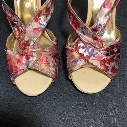 Shoes Floral Heeled Sandals