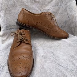Florsheim men's wingtip Oxfords genuine leather size 11