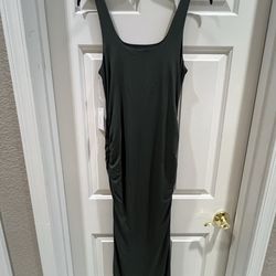 Long Dress - Dark Green