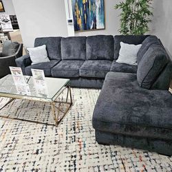 Brand New 🎉🌲$20 Down Payment Finance 🌲🎉Altari Slate 2 Piece Sectional with Chaise 