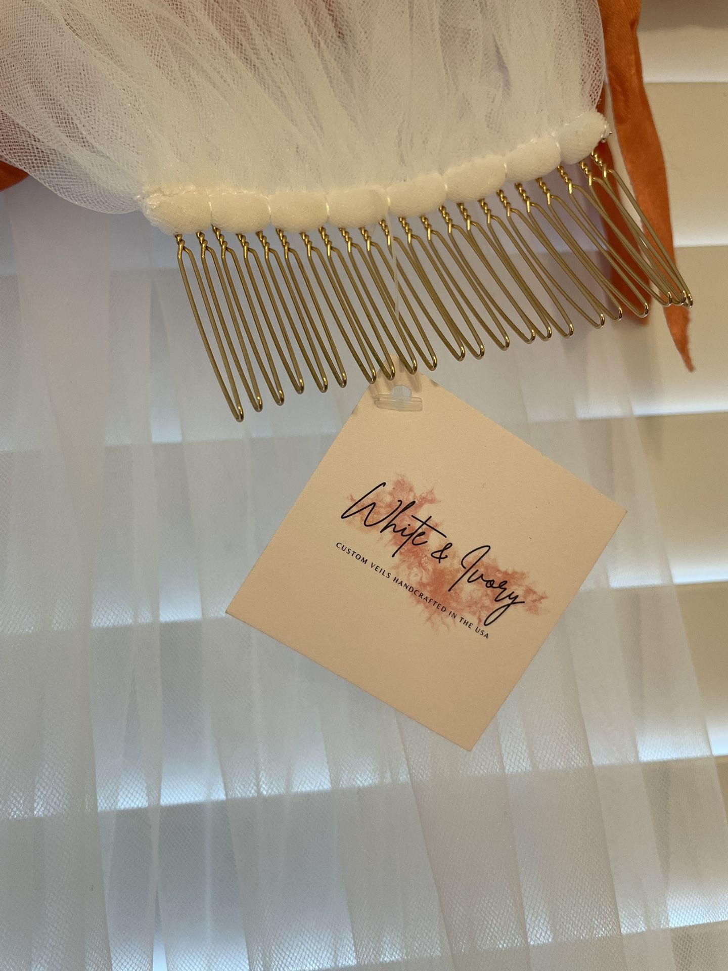 Wedding Veil - Chapel Length Classic White