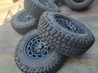 2 week used 17" wheels with MICKEY THOMPSON Baja AT Tires For TOYOTA TACOMA/4RUNNER/FJ-CRUISER