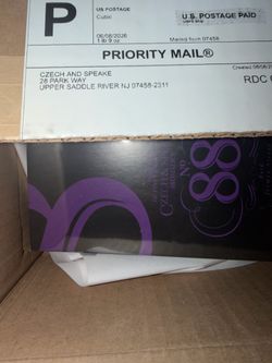 Ozzy OsbourneCzech & Speake No. 88 Limited Edition Perfume sealed never touched