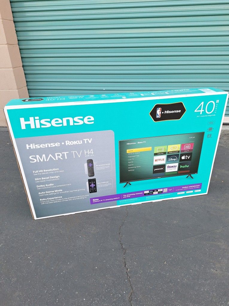 40 Inch Hisense UHD Roku Smart Tv