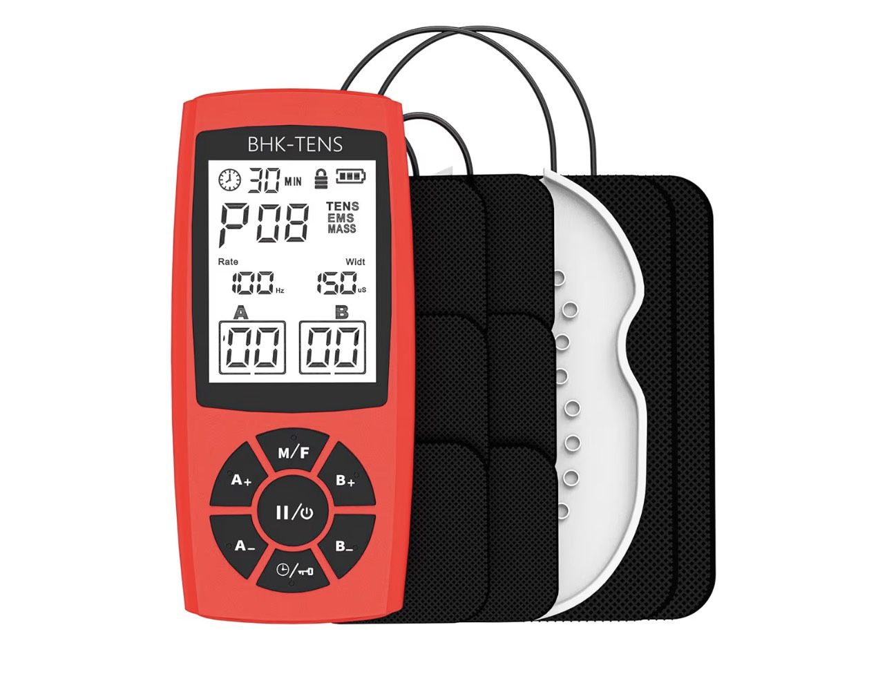 Brandnew Rechargeable TENS Unit Machine for Pain Relief Therapy, Electronic EMS Muscle Stimulator for Shoulder Pain Relief, TENS&EMS Stimulator for Ba