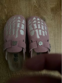 OM New York skeleton clogs Birkenstocks