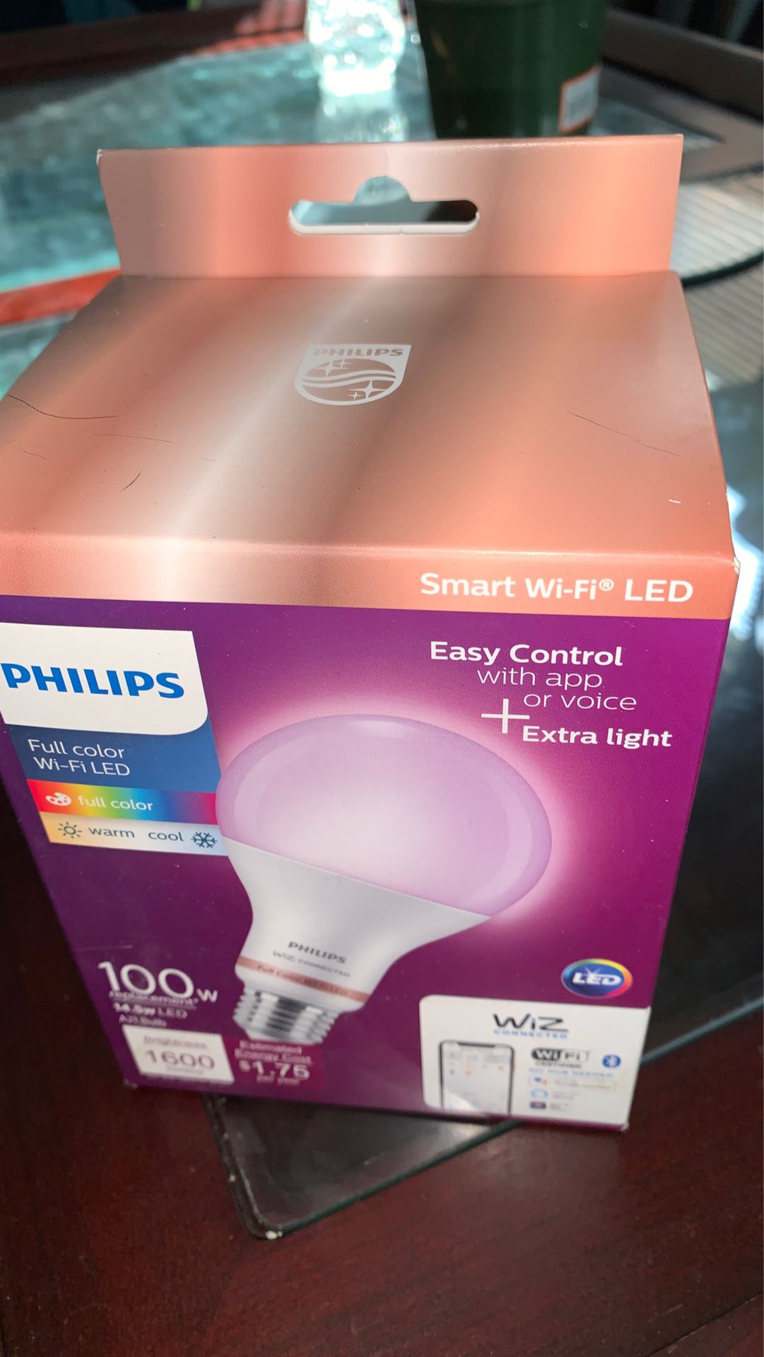 Philips smart light bulb