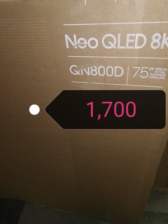 SAMSUNG 75"INCH NEO QLED 8K Q800D